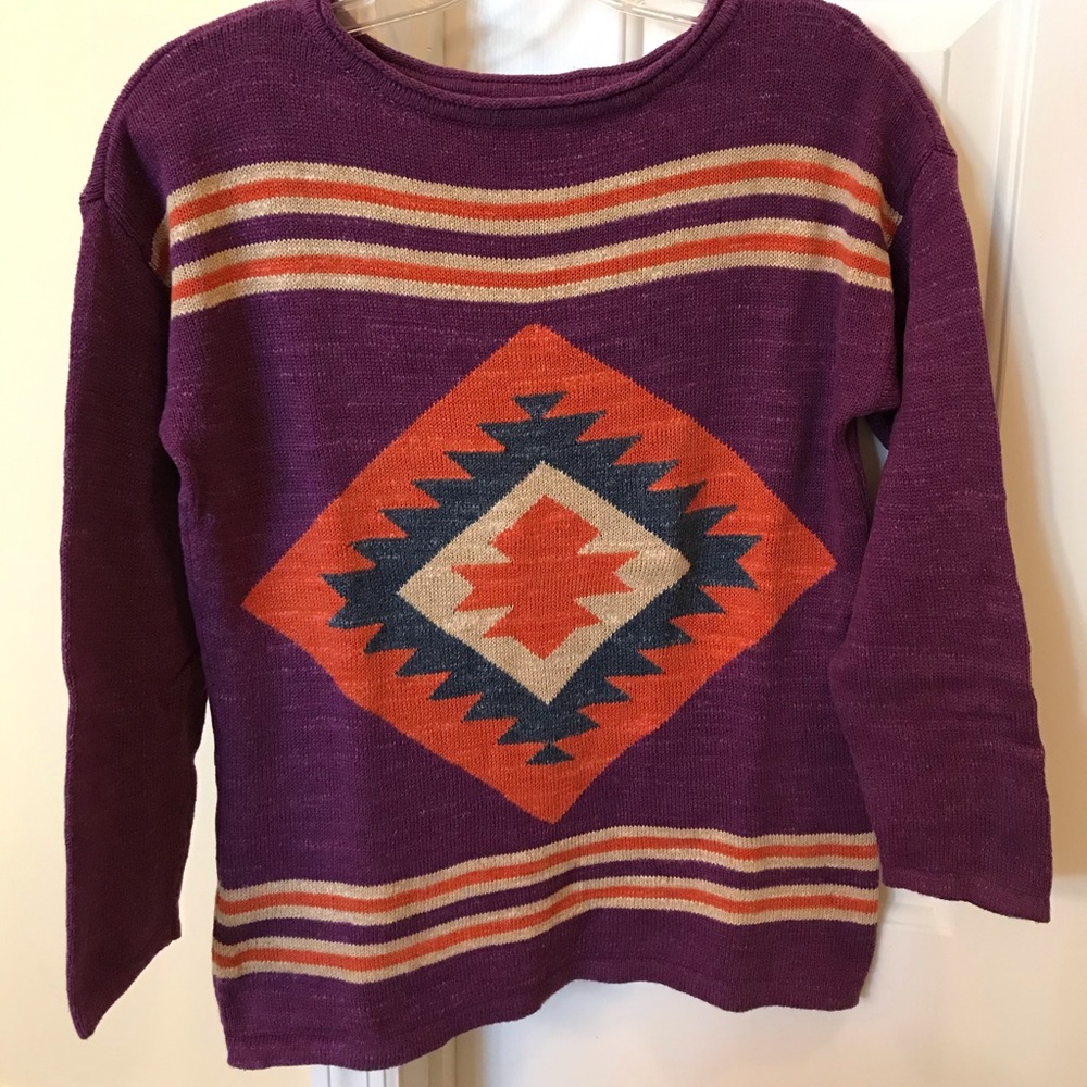 Chaps 100% cotton sweater